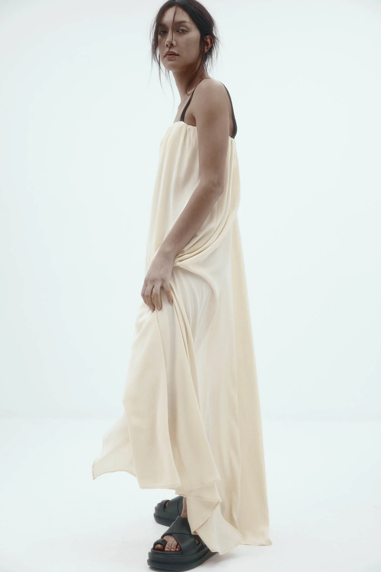 Bogart Dress: Vanilla Silk - Image 5