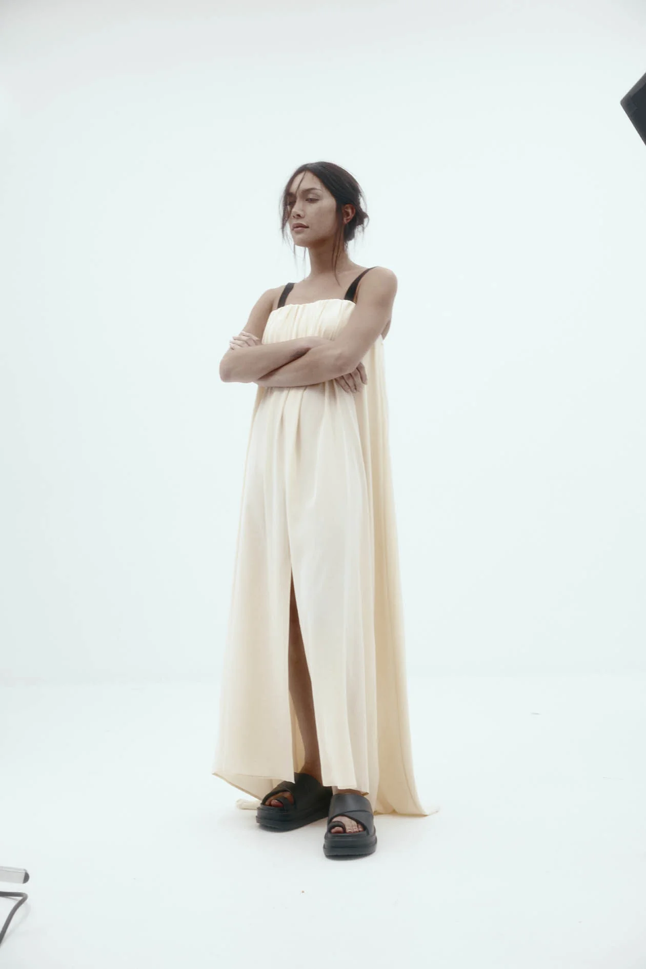 Bogart Dress: Vanilla Silk - Image 9
