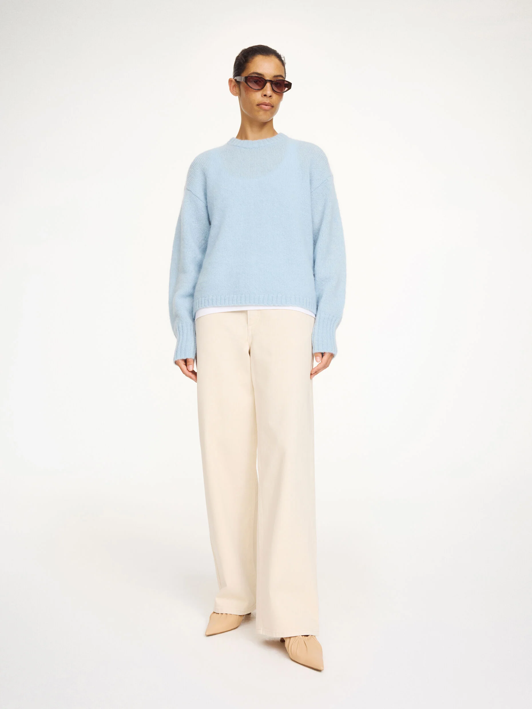 Brie sweater: Dream Blue - Image 3