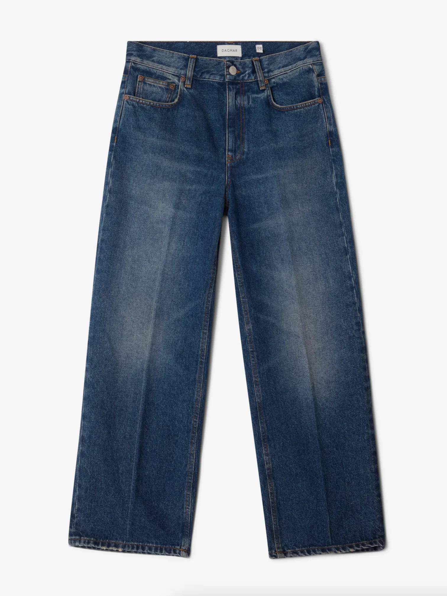 Cropped Denim: Vintage Blue - Image 6