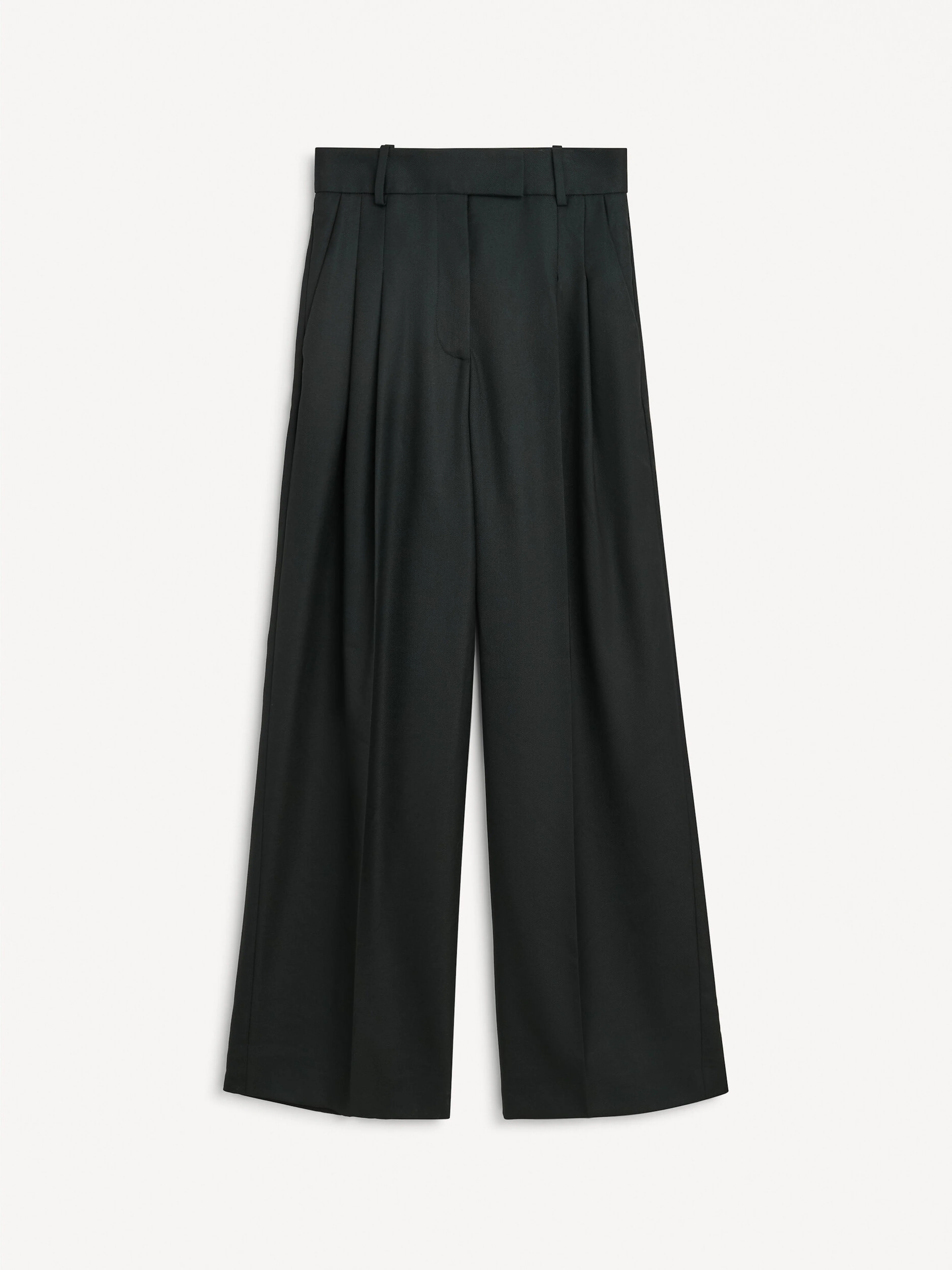 CYMBARIA TAILORED TROUSER: BLACK - Image 2