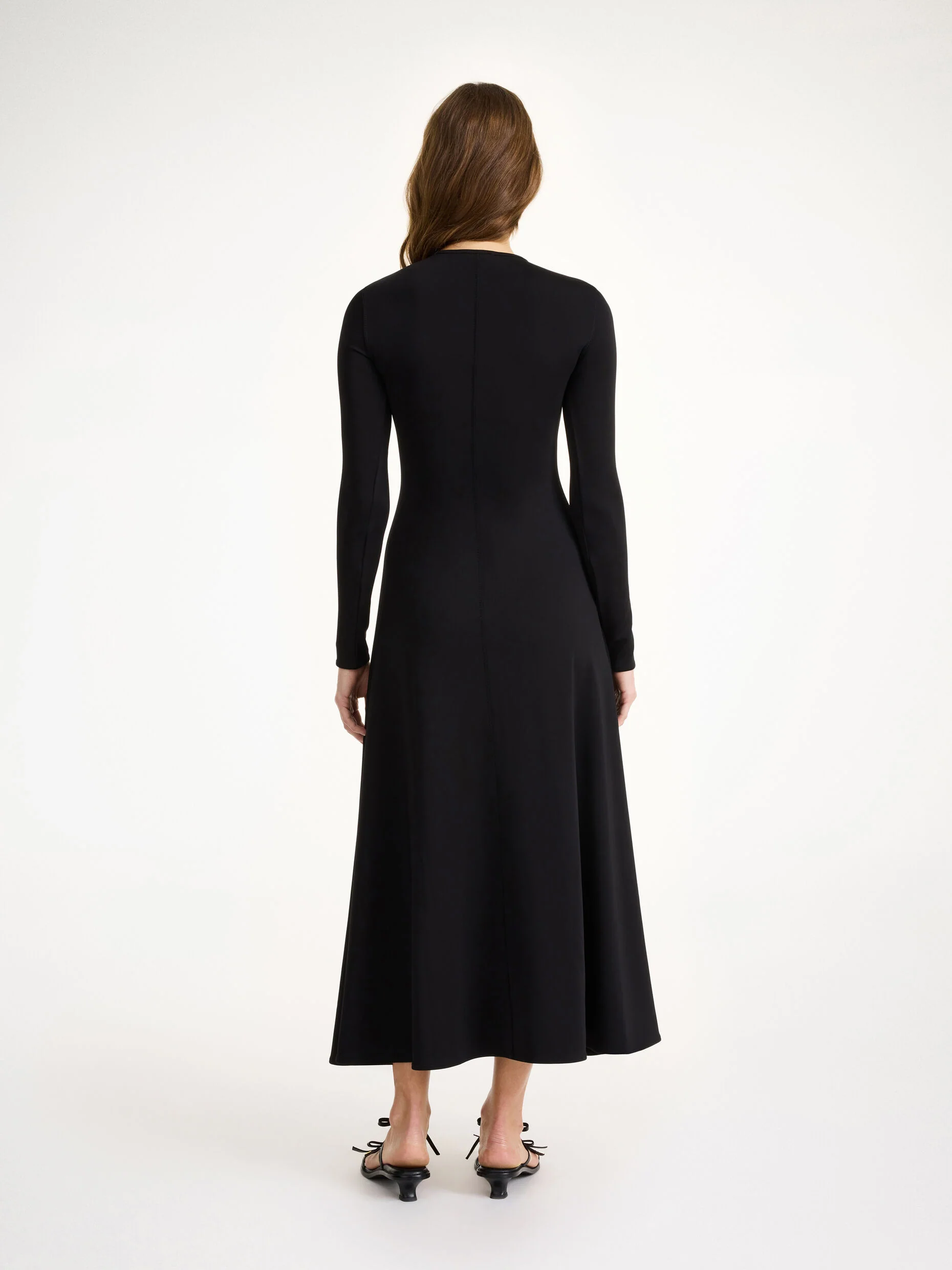 DEJIA MAXI DRESS : BLACK - Image 3