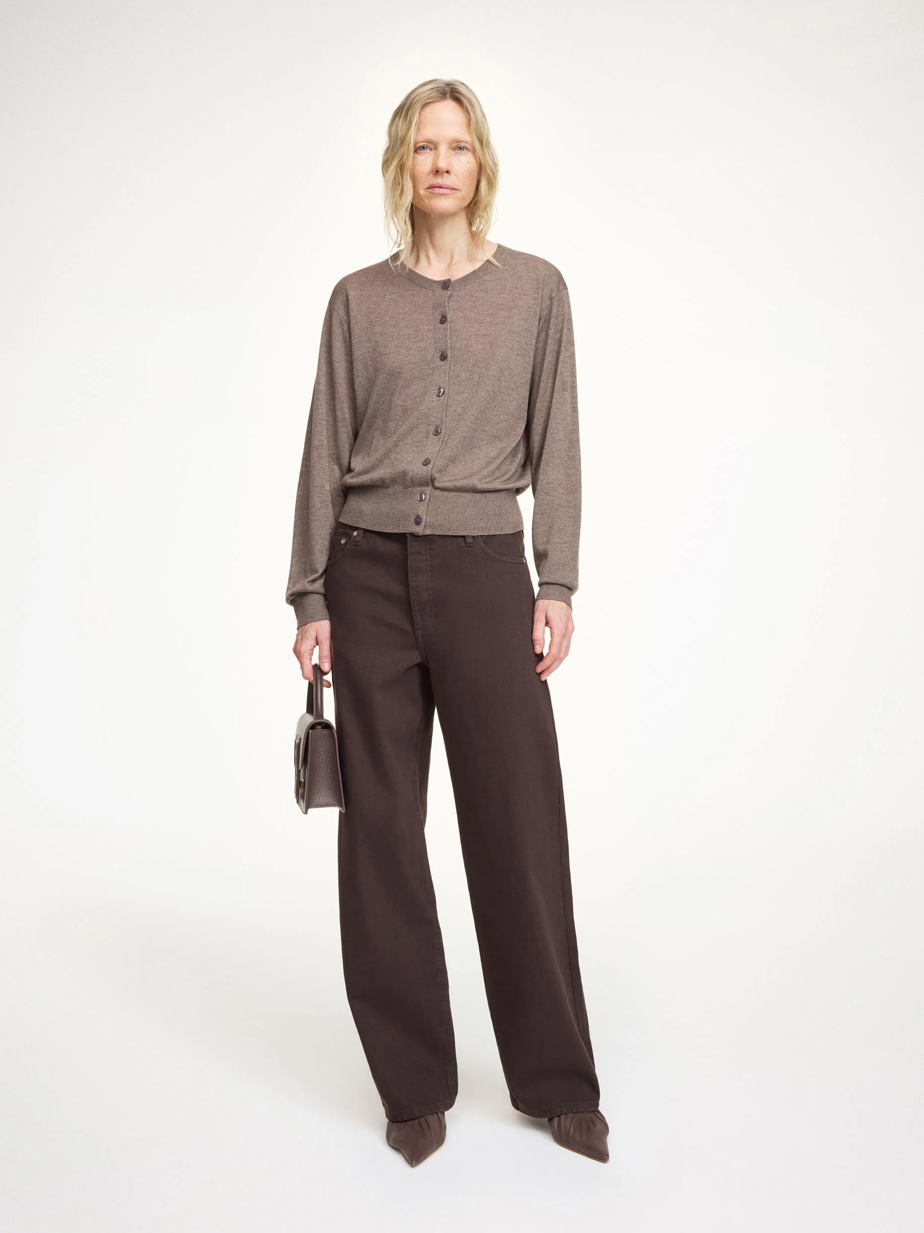 Montie cardigan: choco - Image 3