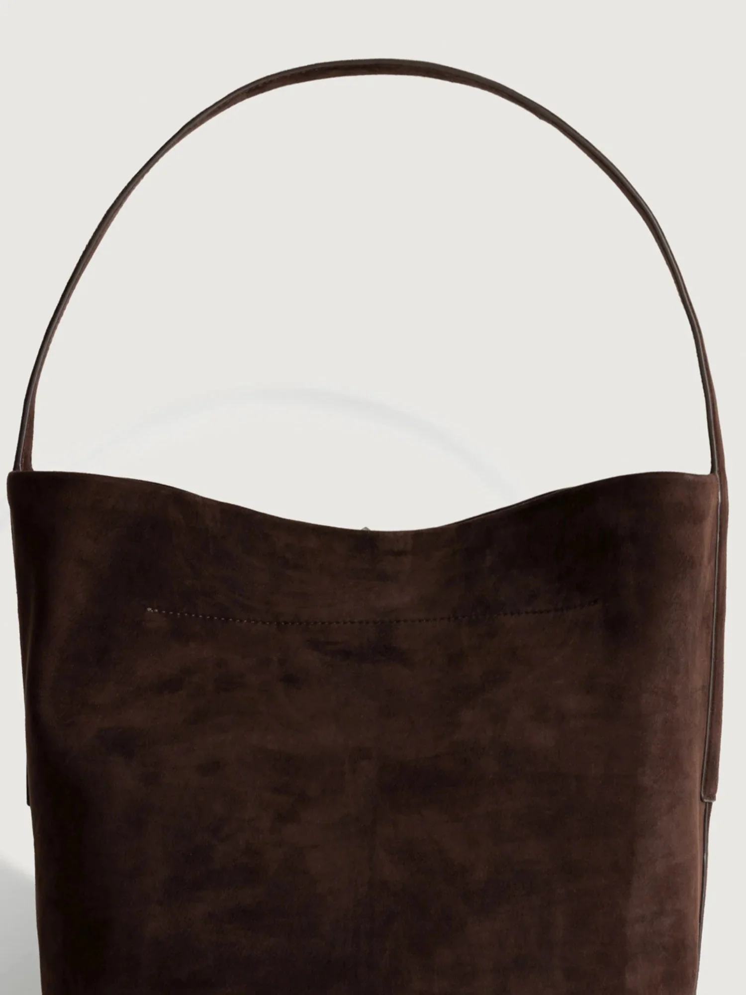 TERESA TOTE: UMBER SUEDE - Image 3