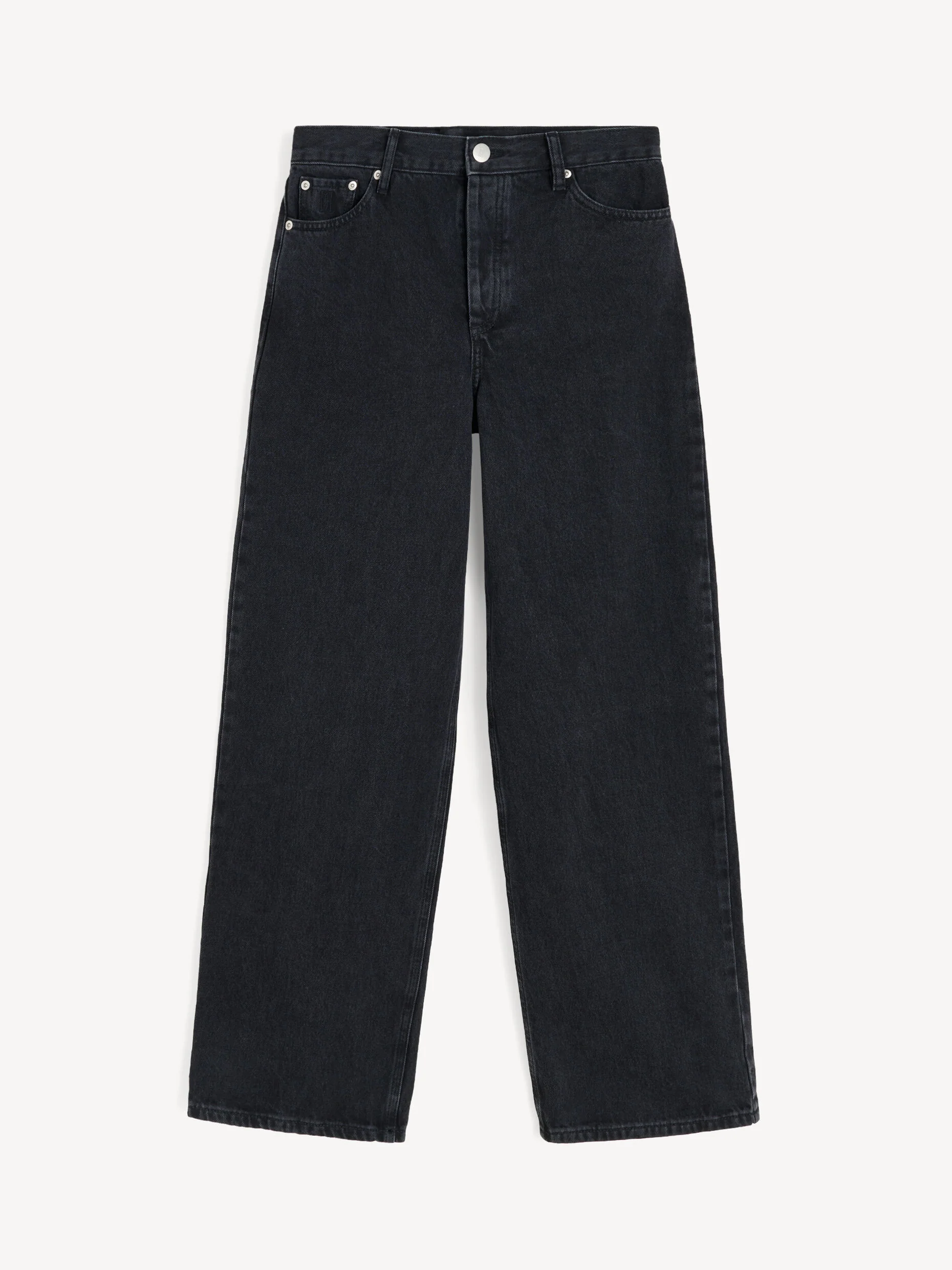 Vinola organic cotton jeans: Black - Image 4