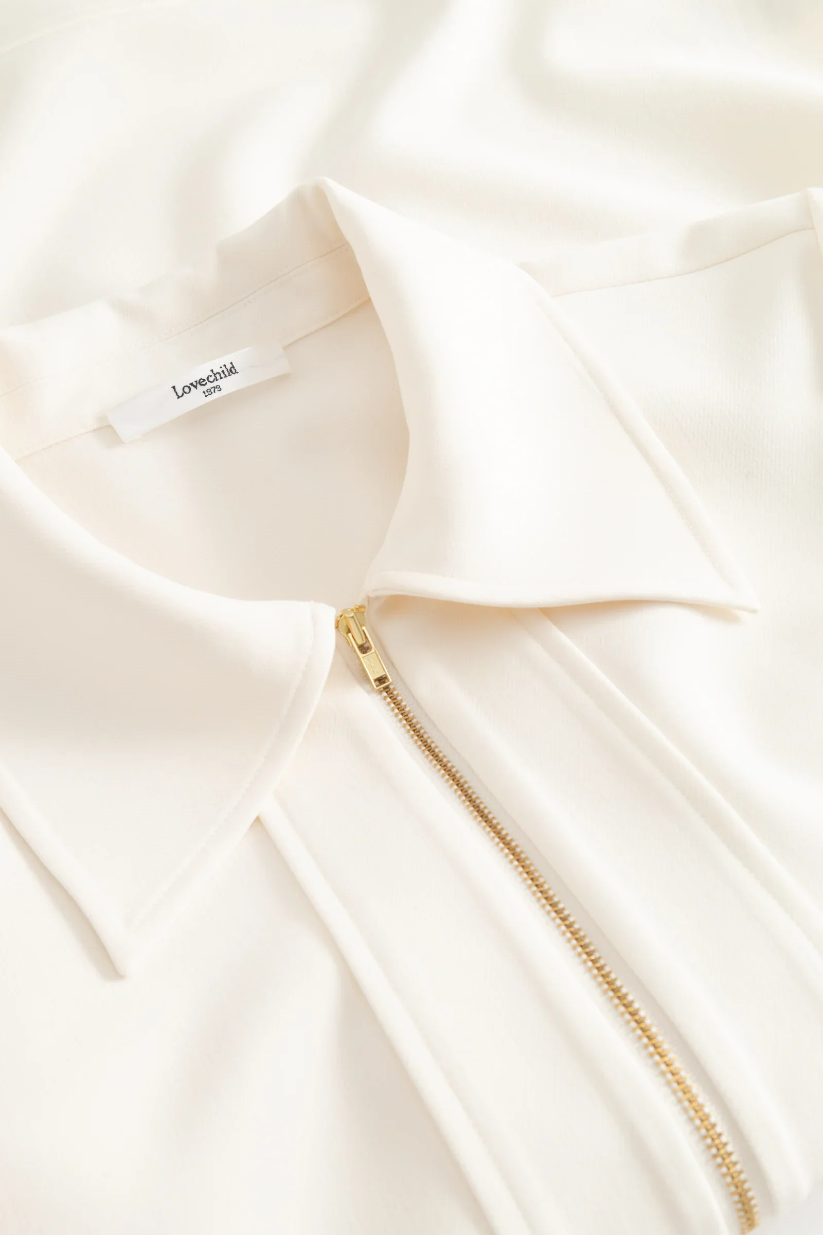 Wilma Shirt: Egret - Image 4